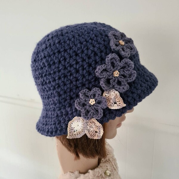 Pink Yarn Bucket Hat Etsy