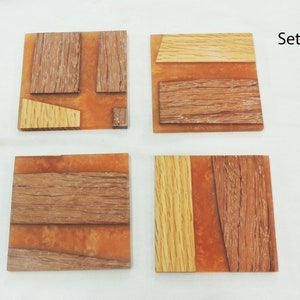 Epoxy & Wood Coasters