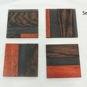 Epoxy & Wood Coasters