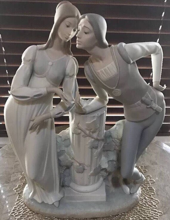 Lladro Romeo And Juliet Sculpture Etsy