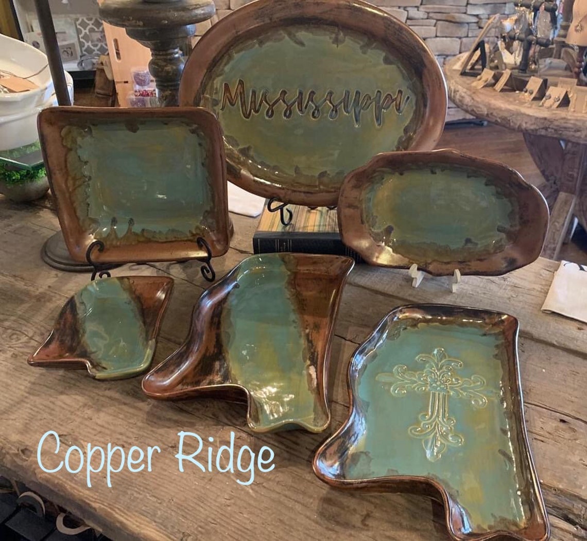 Large Mississippi Pottery in Copper Ridge w/ Free shipping Etsy