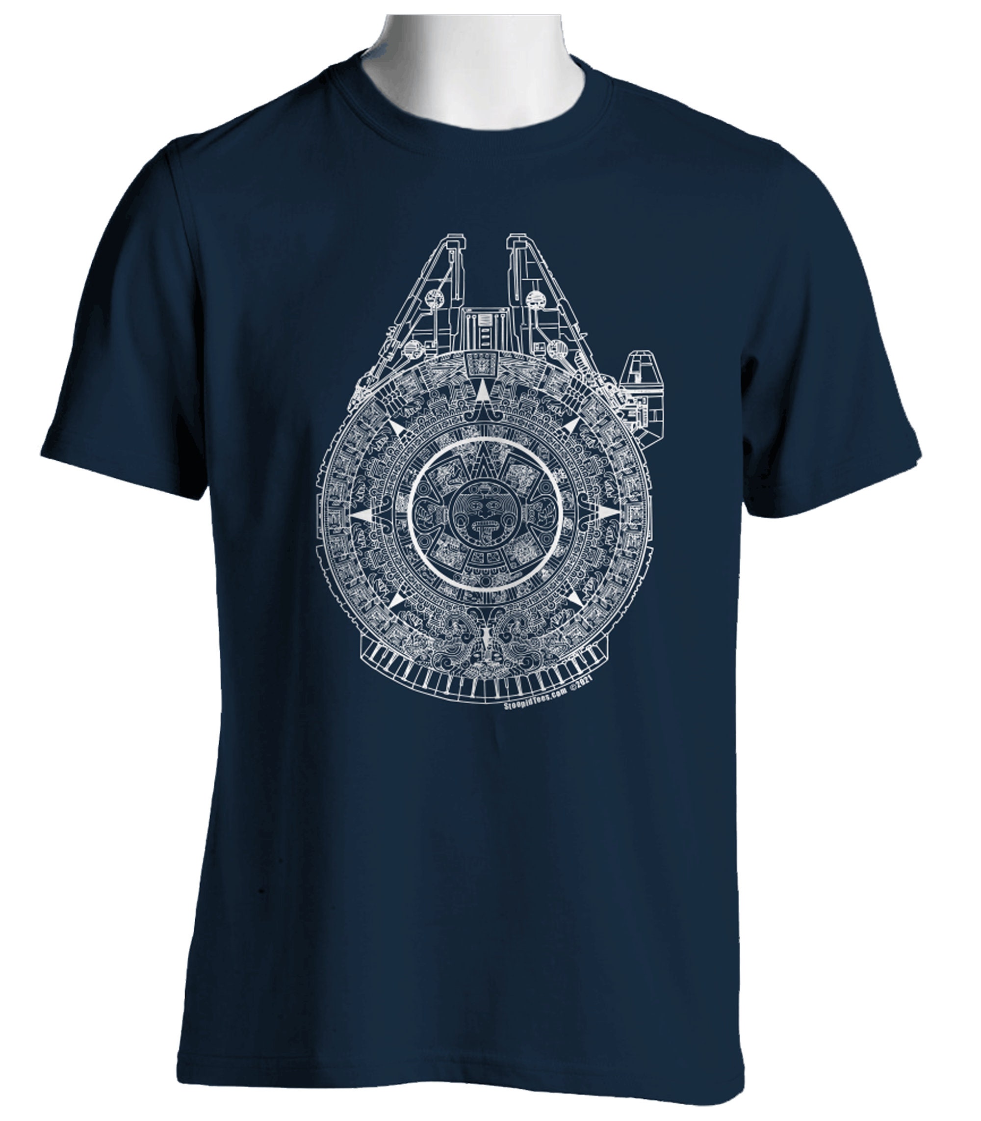 T-shirt Star Wars Millennium Falcon Battle - Gris Taille M, Occasion Très Bon état