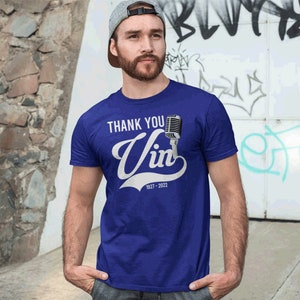 Vin Scully Shirt, Vintage Vin Scully Shirt, Vin Scully Dodgers Shirt, RIP Vin Scully Shirt, Thank You Vin Scully 1927-2022