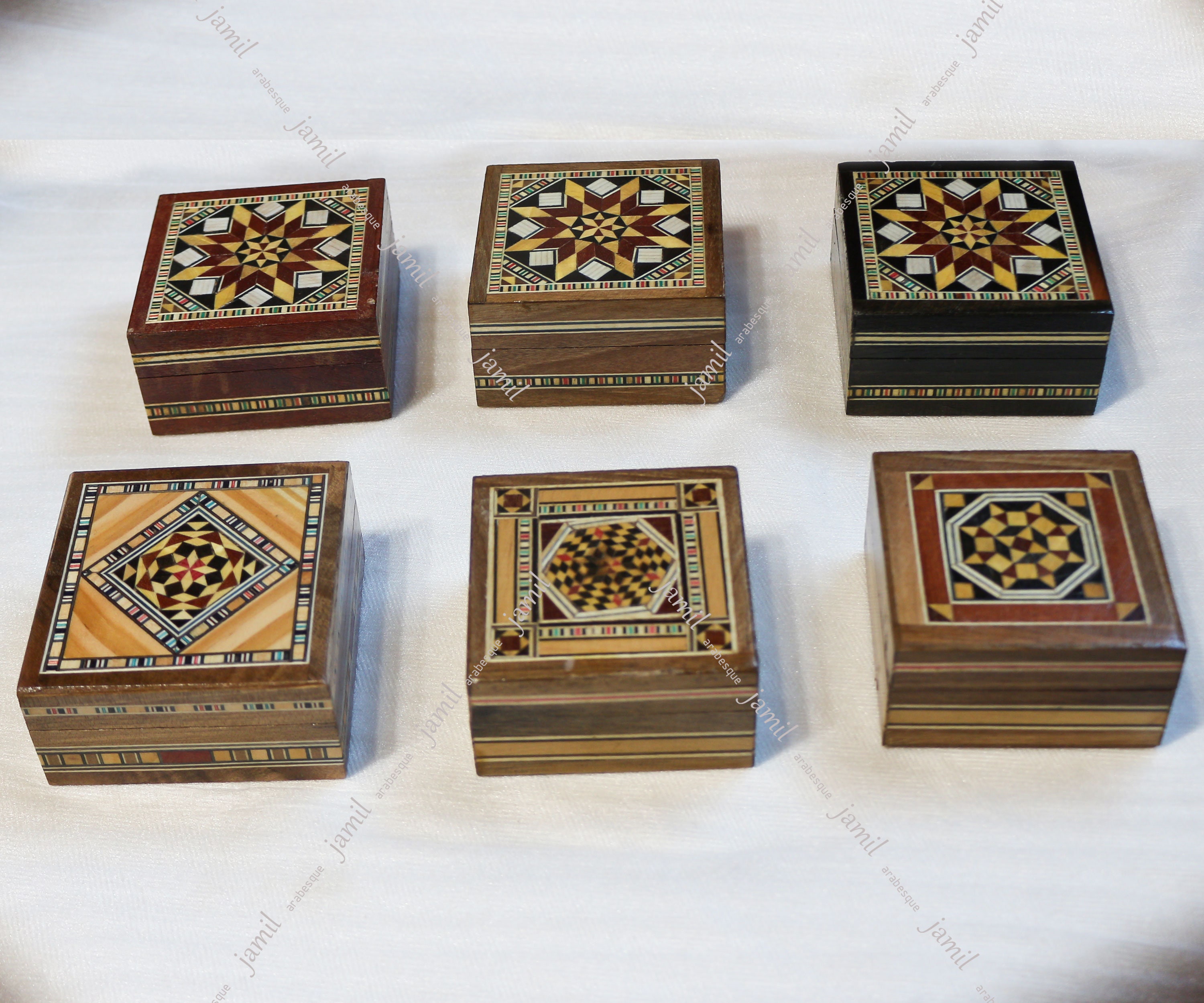 Ring Box, Mosaic box, Jewellery box, Handmade box,Wooden box,mother of pearl inlay,Christmas Present, For Gold Ornaments,Storage Box, gif