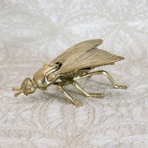 Antique Figurines copper, Vintage soled copper, In shape of a Mosquito, bidel insect and turtle, can be used as ashtray.