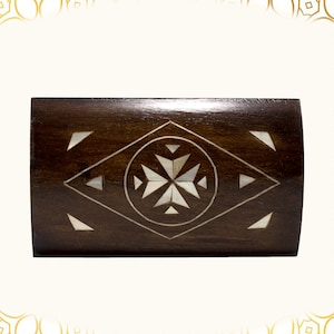 Boîte à bijoux, boîte à cigares, boîte à bonbons, boîte de rangement, doublée de velours, petite boîte, boîte en mosaïque, boîte en bois faite à la main, incrustation de nacre, cadeau de mariage