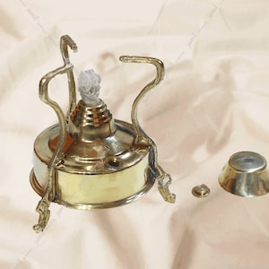 Classic Decorative old style Stove, Brass Kerosene Stove, Paraffin Stove, camp stove,