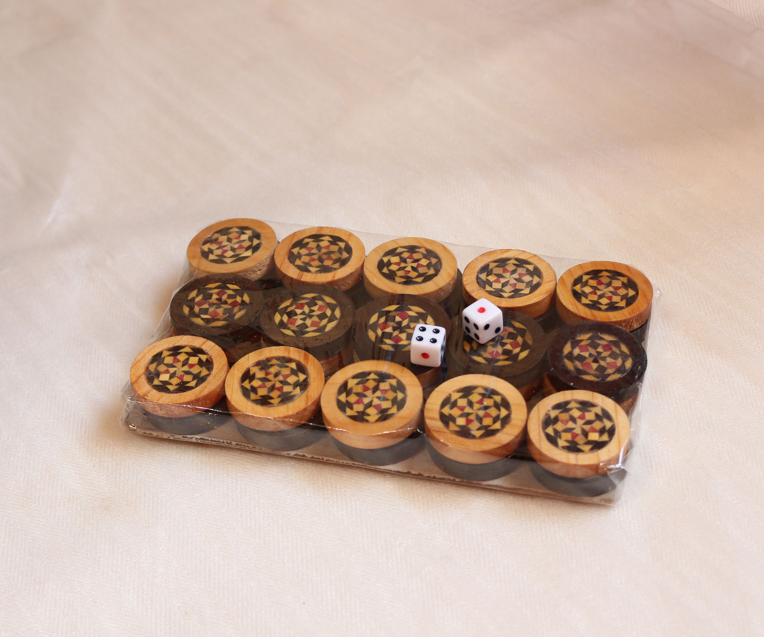 30 Piece Set, 35, 25, 20 or 15 mm Checkers / Board Games pieces, Backgammon Pieces, checkers game, wood Checkers, Dice Game Pieces, wooden