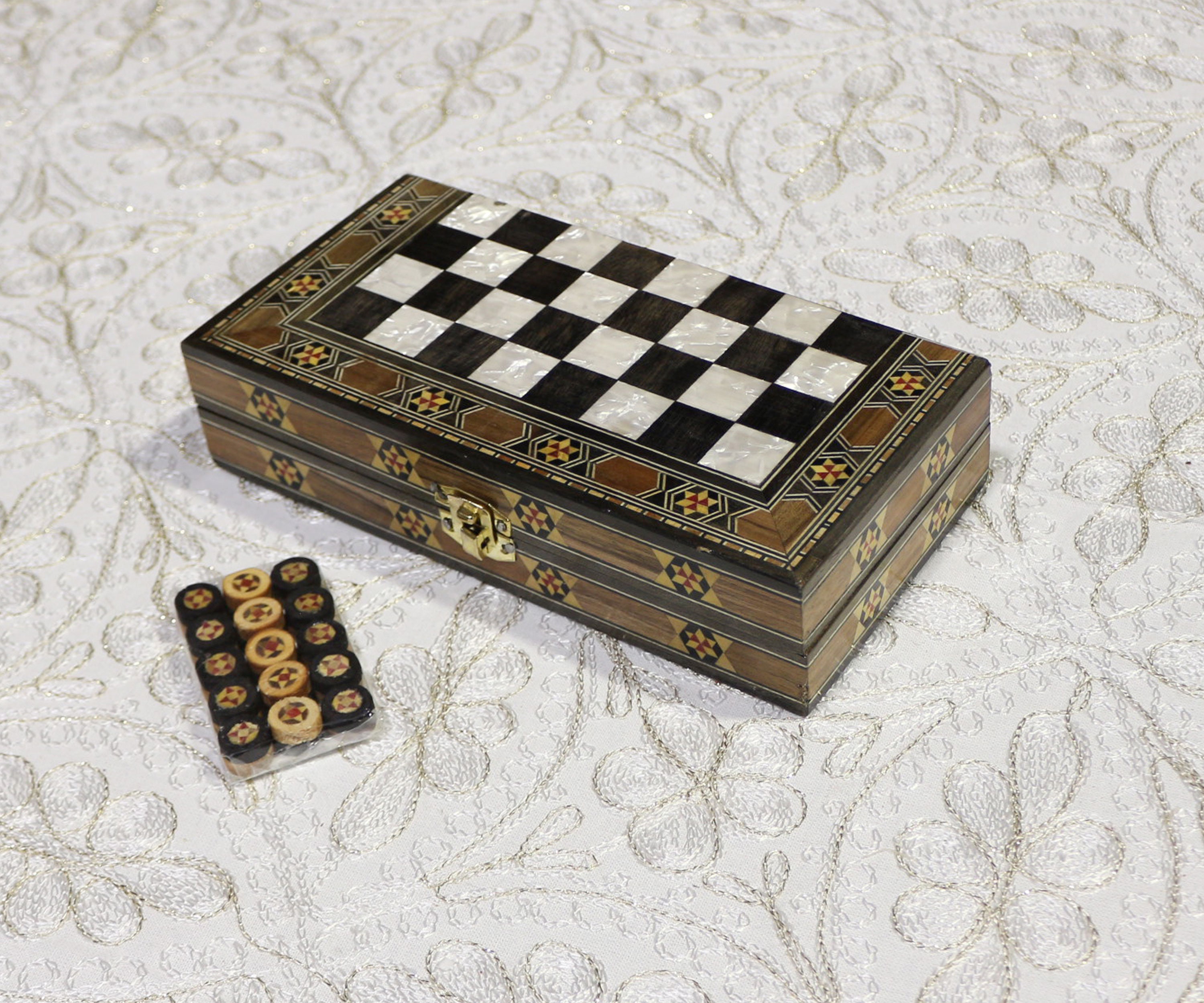 Chess Set, Folding Storage Wooden Chess Board Sets, 15/38cm Wooden Chess,  Chess, Backgammon And Checkers 3 In 1 Chess Board Game For Adults And Kids  - Toys & Games - Temu