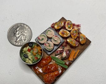Miniature Tailgating Food Board (New)