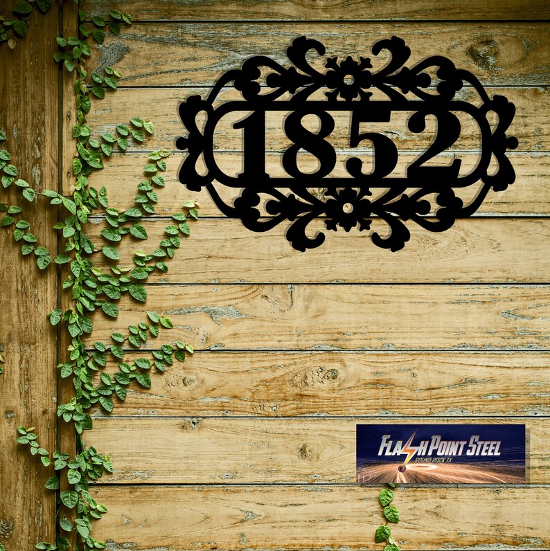 Ornament Home Address Number Address Sign Custom Address Etsy