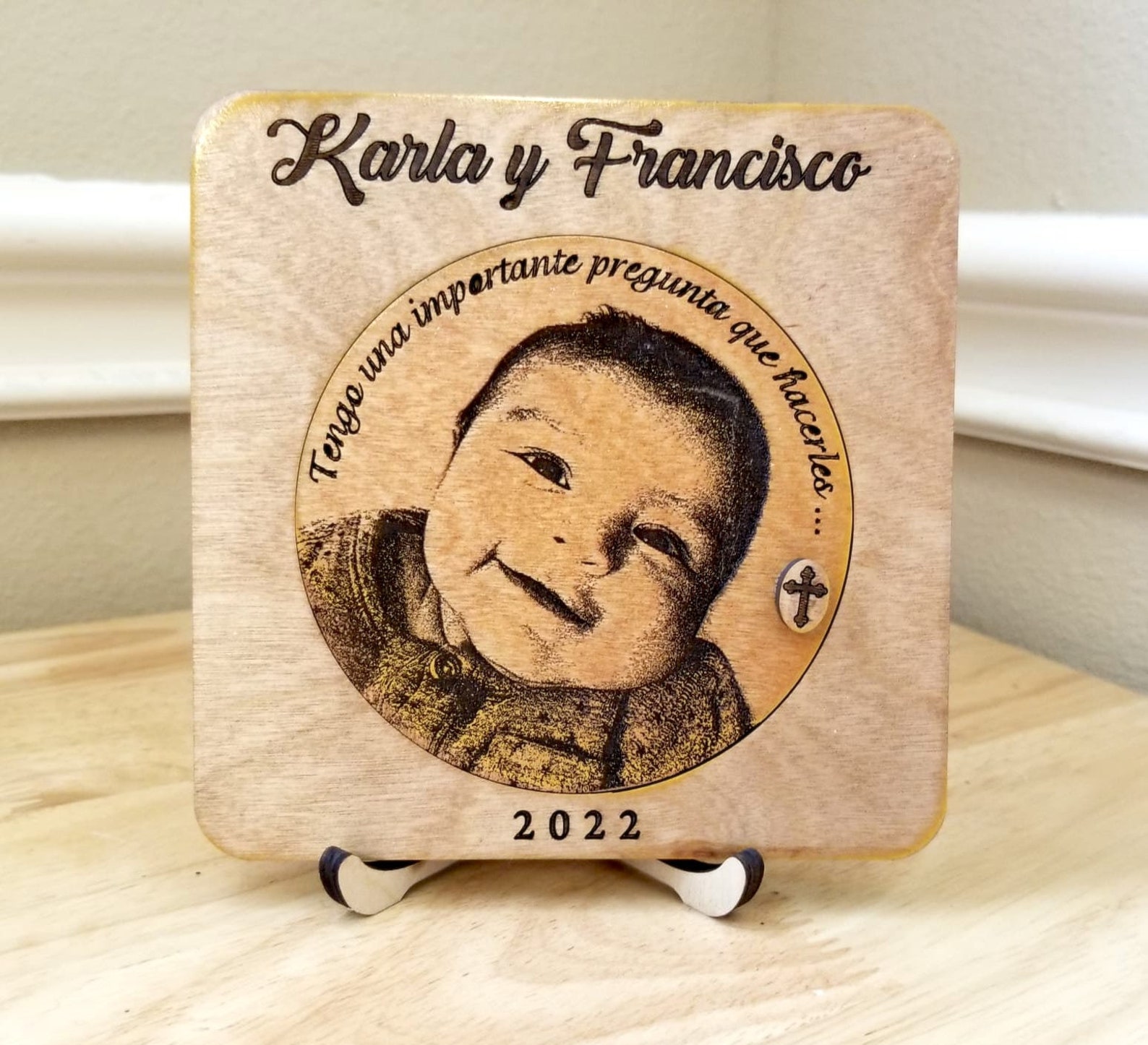 Baptism Invitation Godparents Proposal Godparents Gift Etsy