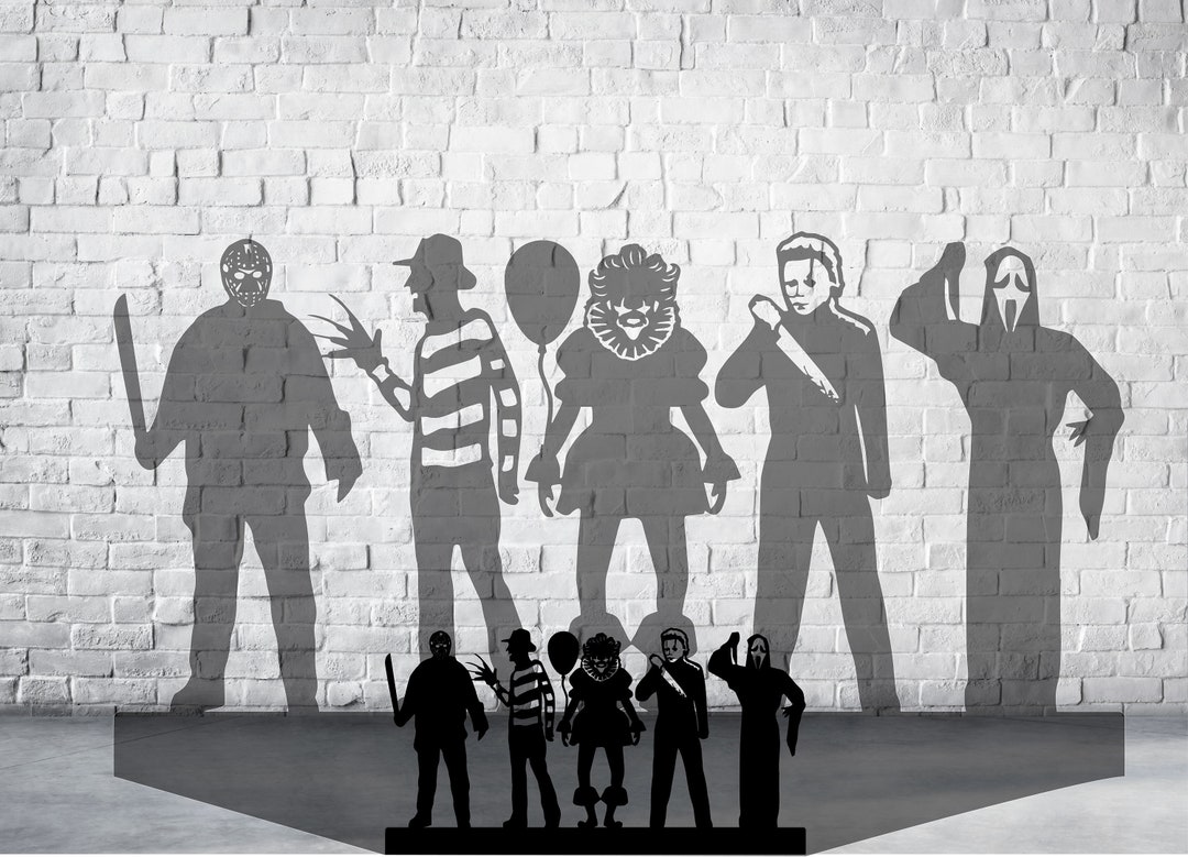 Laser Cut Horror Movie Squad Goals File DIGITAL FILE ONLY - Etsy