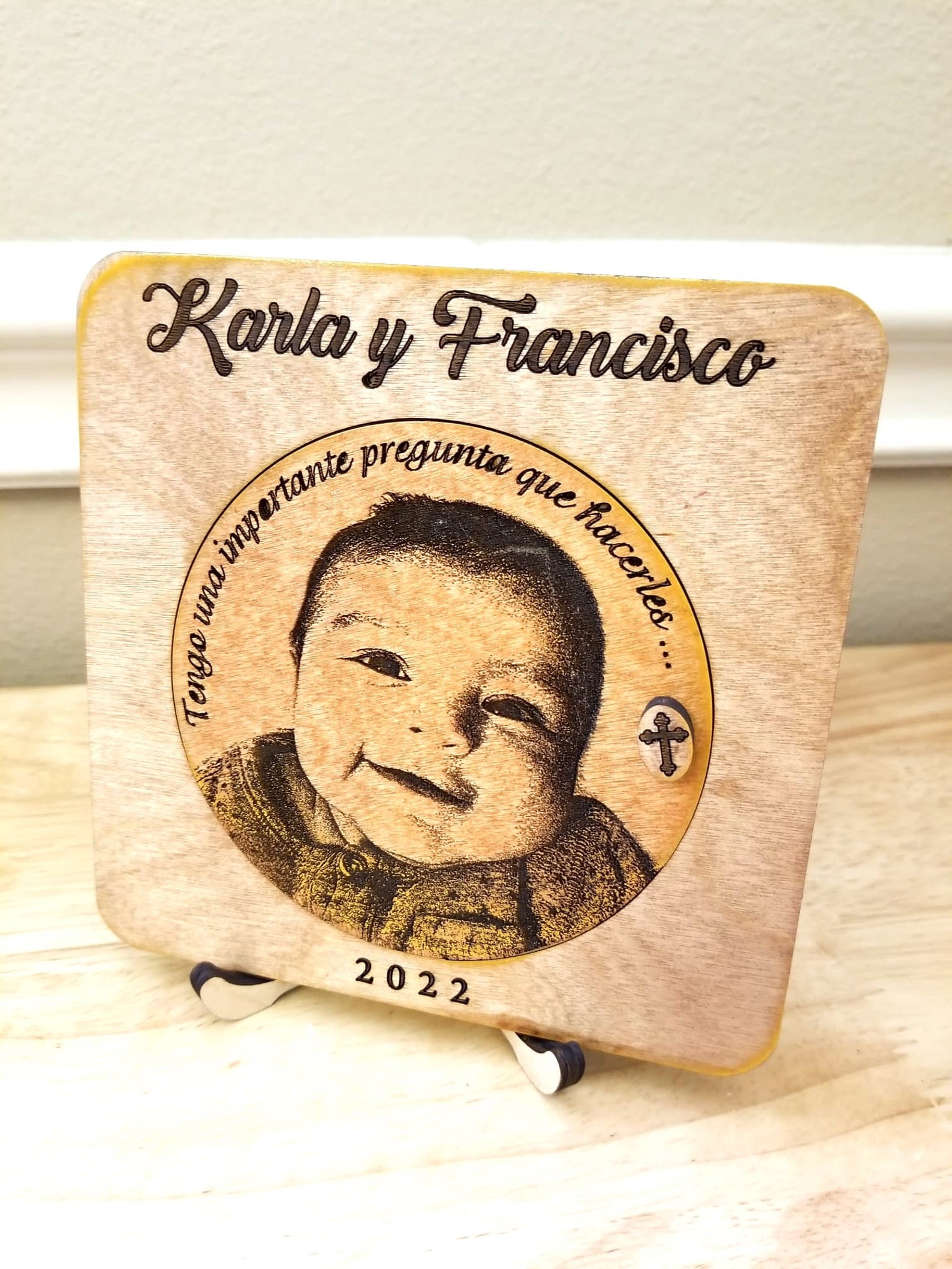 Baptism Invitation Godparents Proposal Godparents Gift Etsy