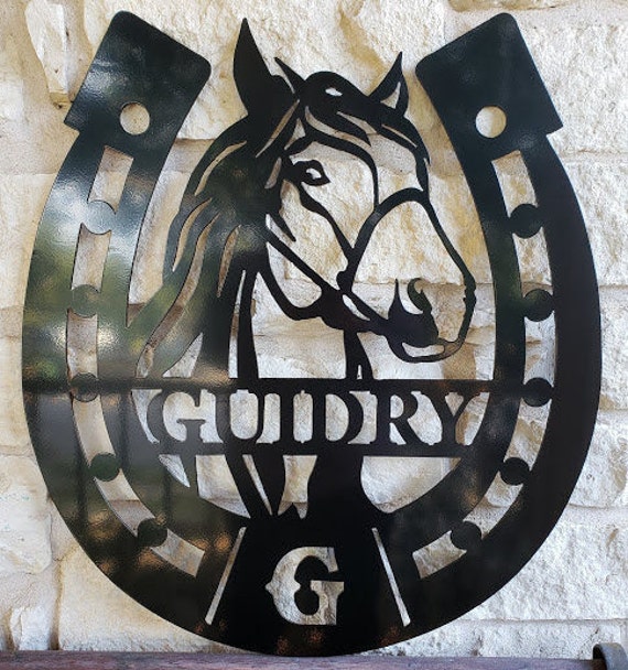 Rustic Metal Texas Longhorn Horseshoe TX Horse Shoe Garage Man Cave Wall Sign Rustic Metal Texas Longhorn Horseshoe TX Horse Shoe Garage Man Cave Wall Sign