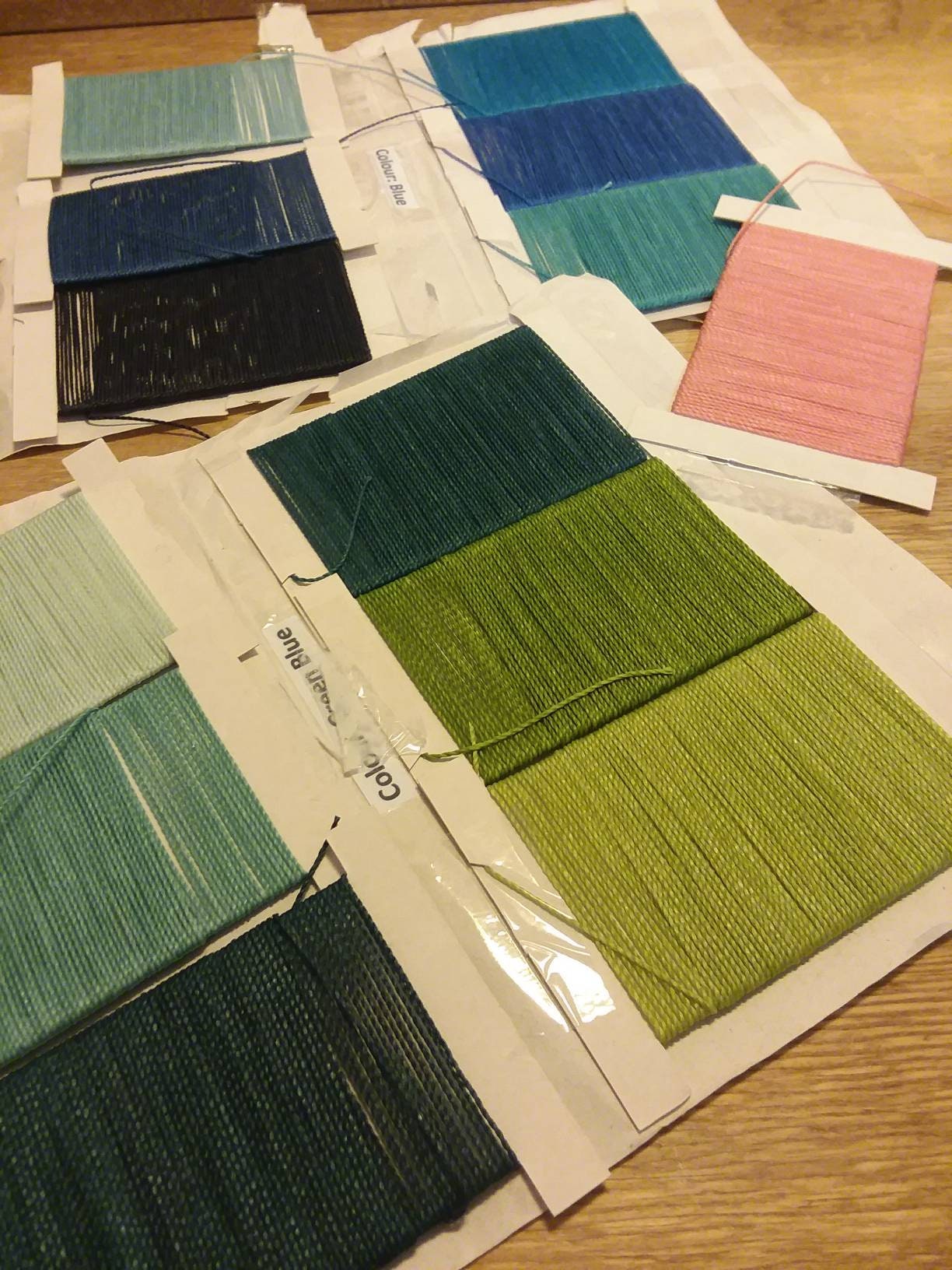 Blue String Bracelet Etsy