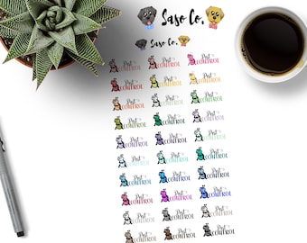 Multicolored Pest Control Planner Stickers