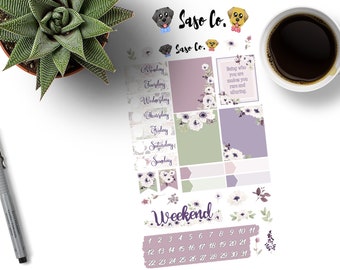 Alluring Amethyst Hobonichi Cousin Weekly View Planner Kit