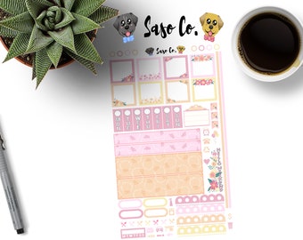 Just Peachy Hobonichi Weeks Weekly Planner Stickers Kit