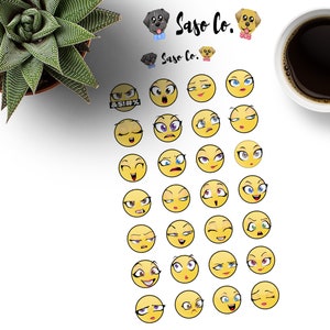 Emoji Planner Stickers image 1