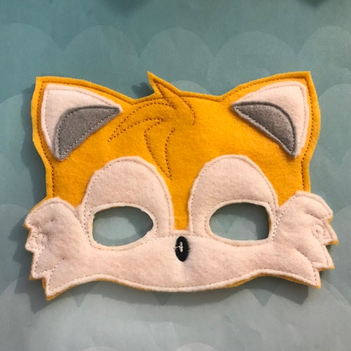 Fast Fox Felt Mask