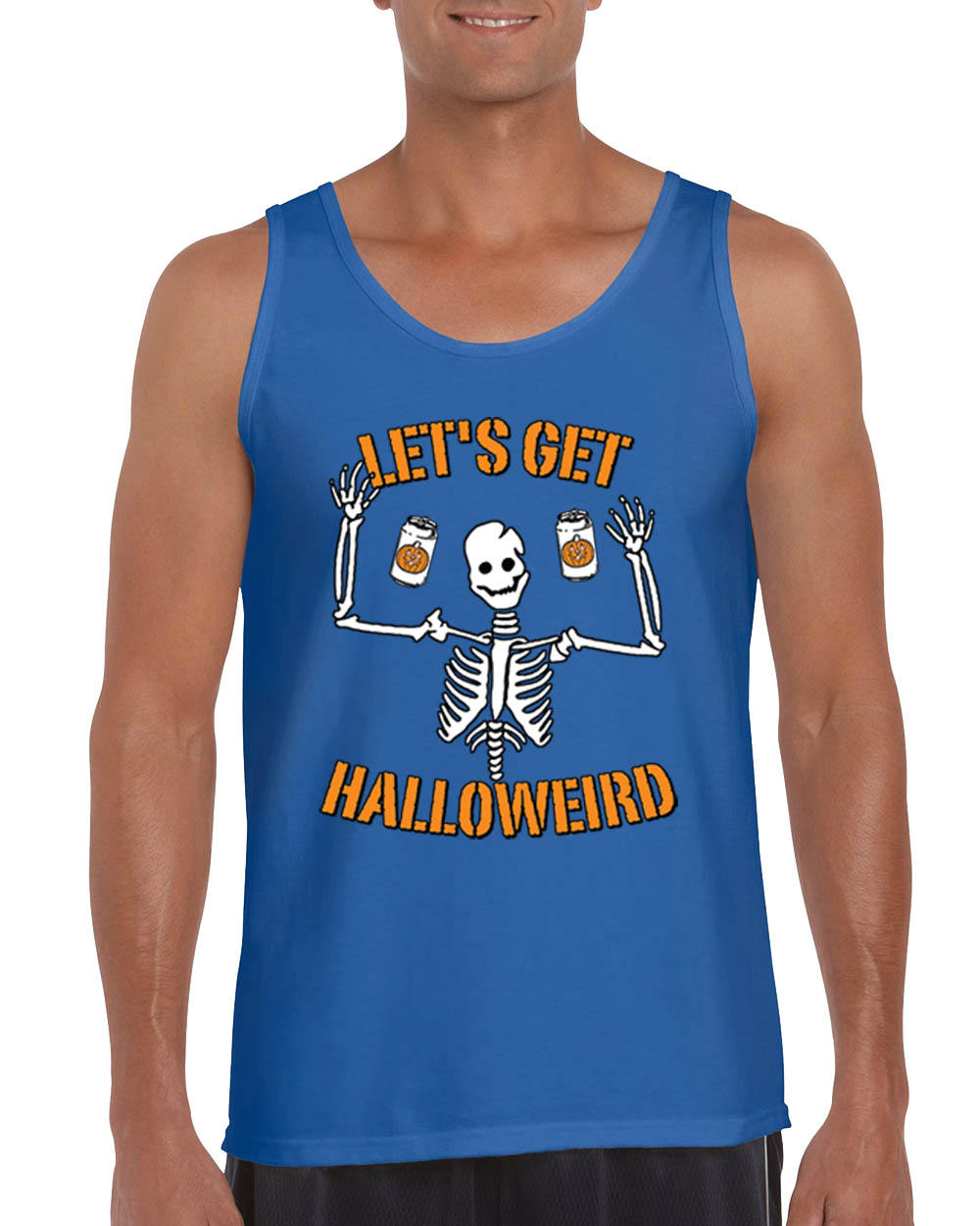 Tank Top for Men Halloween Costume Let's Get Halloweird Etsy