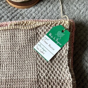Work in Progress Tag – Printable Crochet/Knitting Project Label (Digital Download)