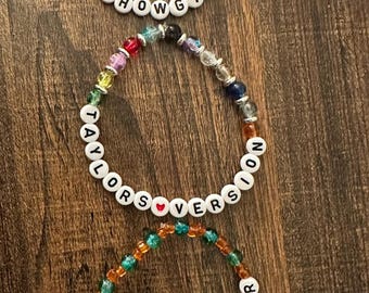 Showgirl friendship bracelets | Taylor Swift-inspired beaded bracelets