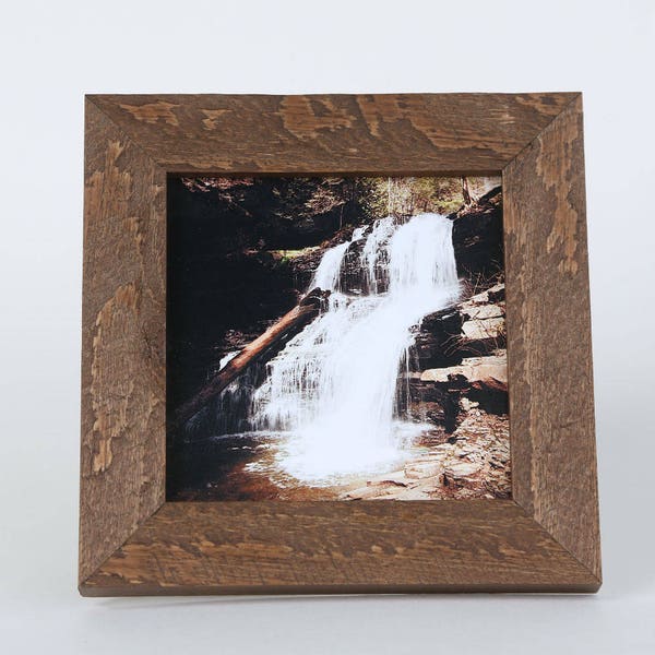 5x5 Photo Frame, Rustic Barnwood Picture Frame, Vintage Photo Frame, Gifting Best Friend Gift, Birthday Gift Instagram Frame, Wedding Favors