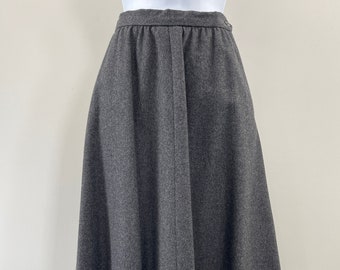 1970s Ralph Lauren Wool Full Skirt