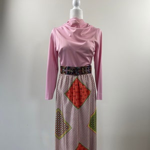 1970s Polyester Dress