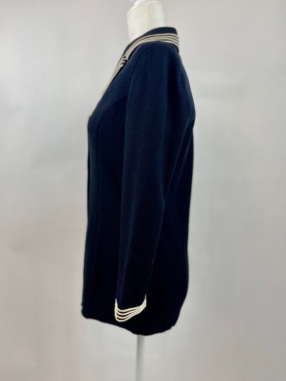 St. John Long Tan Knit Cardigan (M-L)