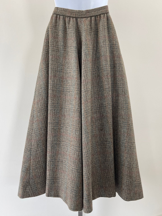 1970s Ralph Lauren Wool Full Skirt