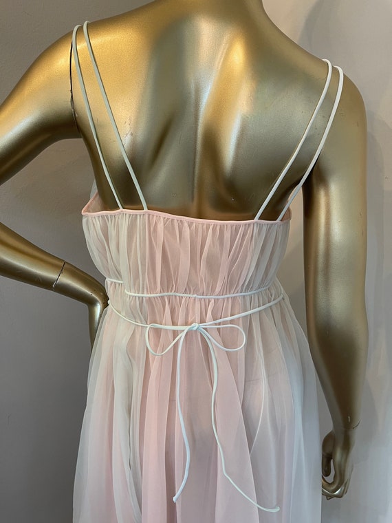 1960s Vanity Fair Babydoll Slip Dress - image 9