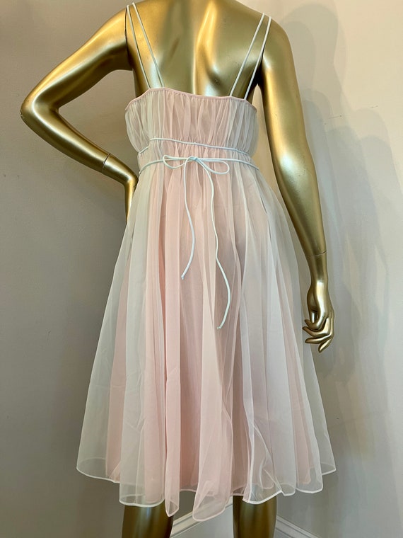 1960s Vanity Fair Babydoll Slip Dress - image 10