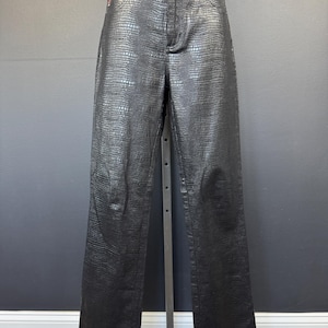 Guess Leather Pants - Etsy