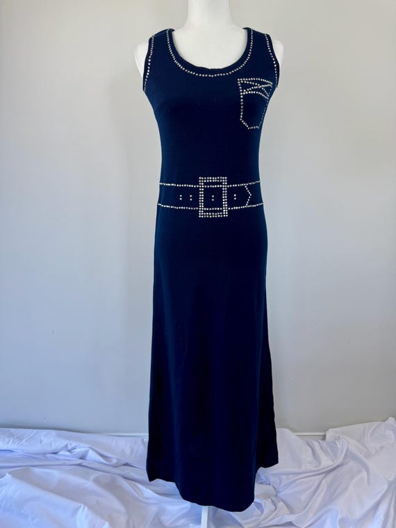 1960s Mr. Mort By Stan Herman Tromp L'Oeil Dress