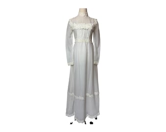 1970s Bianchi Boutique Wedding Dress