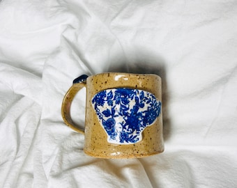 Chinoiserie tekoppmugg