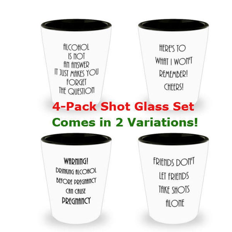 Funny Drinking Glasses - Etsy