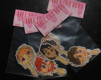 Fall Out Pops Stickers