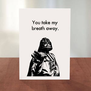 Me quitas el aliento. Tarjeta de amor imprimible, tarjeta de San Valentín, tarjeta de aniversario, tarjeta en blanco descargable digital.