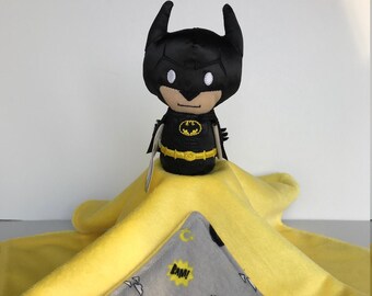 Batman Baby Lovey With Photos Etsy