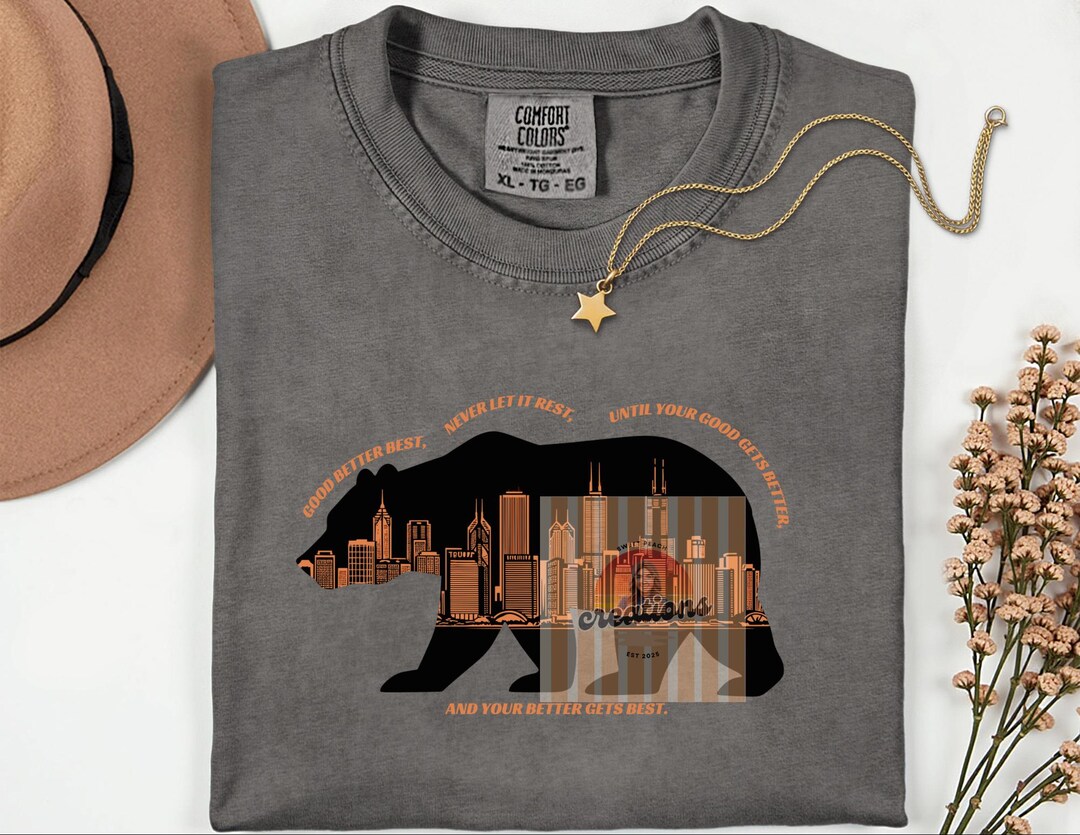 Chicago Bears- Skyline, Good Better Best - Etsy