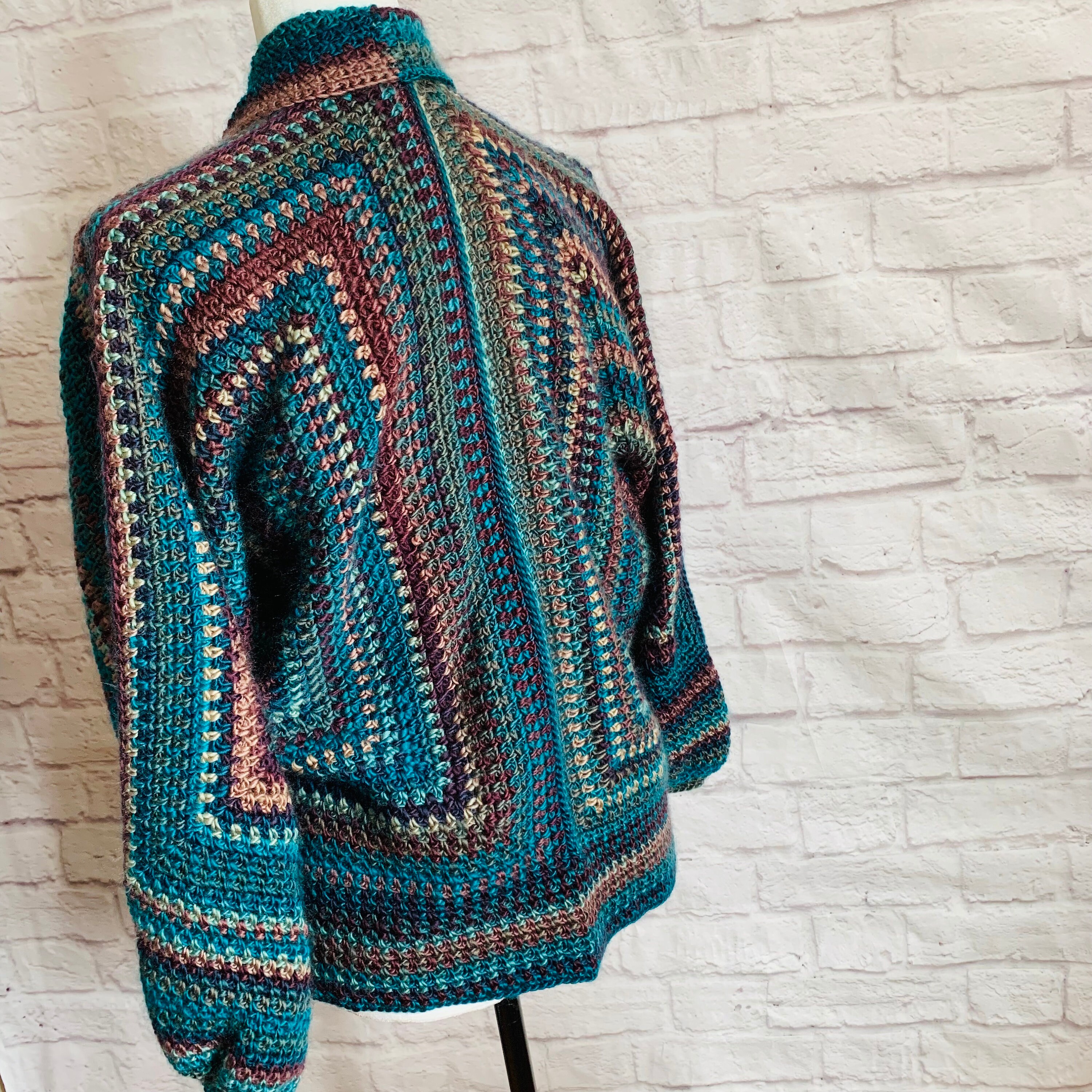 My Moxi Hexi Cardi, Crochet Pattern, Hexagon, Sweater - Etsy