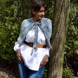 Claire capelet, Outlander cape in Canada, outlander capelet, Claire&#39;s Apothecary capelet, Tunisian crochet pattern, Outlander cape