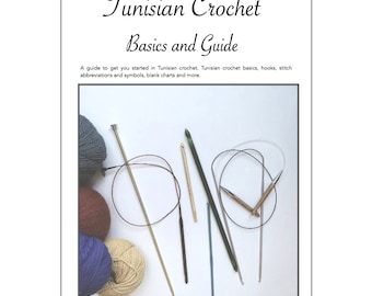 Introduction to Tunisian Crochet, Printable PDF