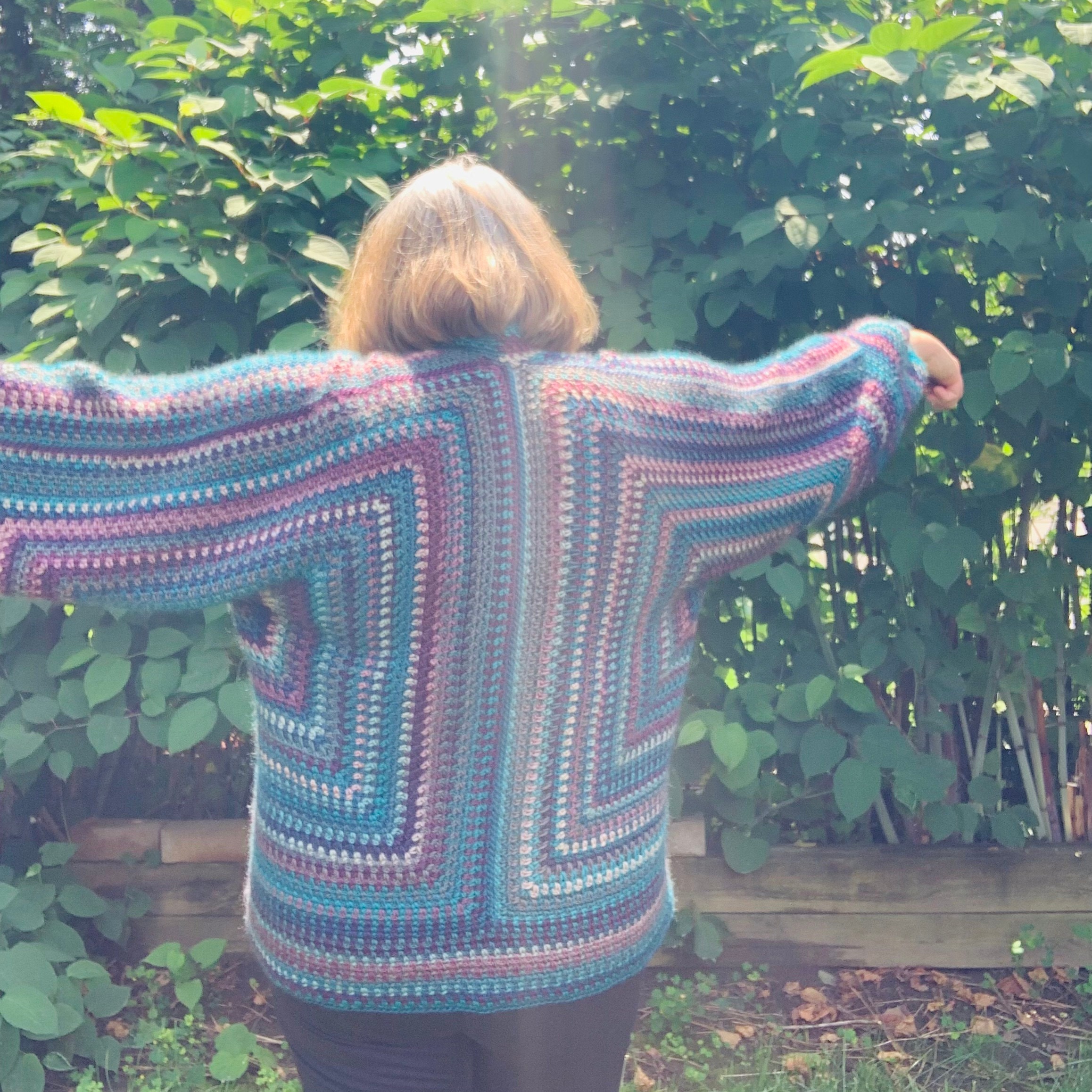 My Moxi Hexi Cardi, Crochet Pattern, Hexagon, Sweater - Etsy