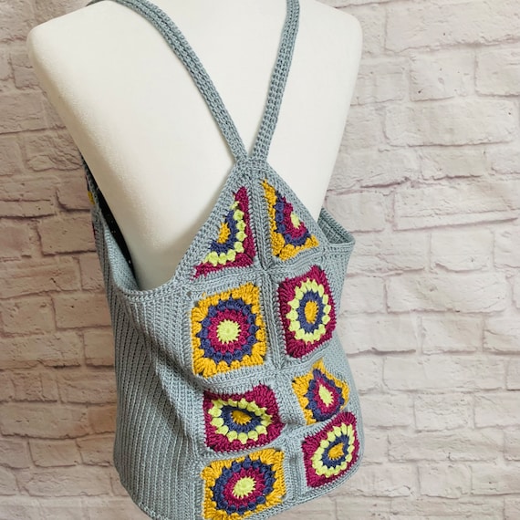 The Granny Cami, Granny Square Camisole Top, Cami, Festival