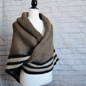 Outlander shawl, Tunisian crochet pattern, Claire shawl, Outlander in Canada image 1